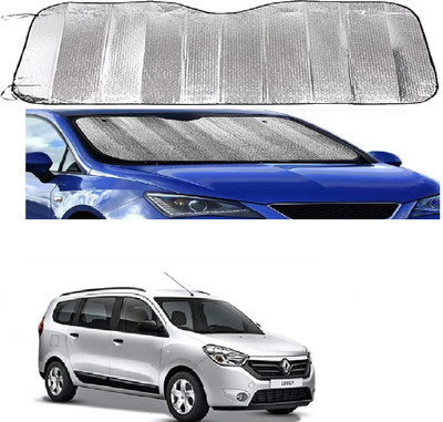ROSHNEER ENTERPRISES Windshield Sun Shade For Renault Lodgy(Silver)