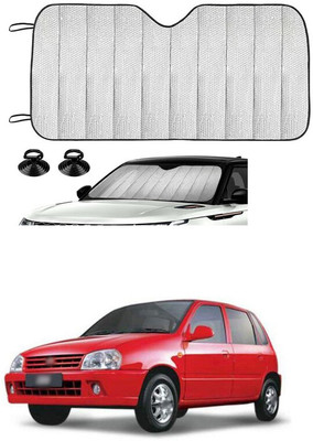 GONAMA Windshield Sun Shade For Maruti Suzuki Zen(Silver)