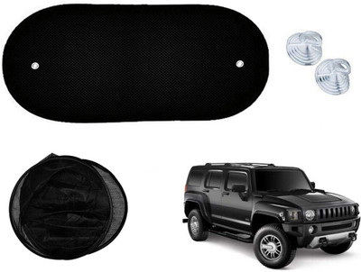 Automotive Prist Rear Window Sun Shade For Universal For Car Hummer H3(Black)