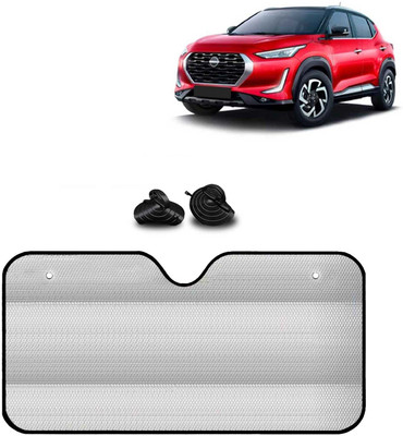 Kingsway Windshield, Dashboard, Rear Window Sun Shade For Nissan Magnite(Silver)