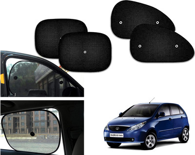 PEEPS STORE Side Window Sun Shade For Tata Indica Vista(Black)