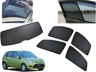 AUTO PEARL Side Window, Rear Window Sun Shade For Ford Figo(Black)