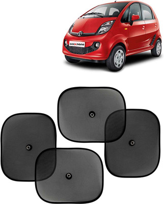 Kingsway Side Window, Rear Window, Windshield Sun Shade For Tata Nano(Black)