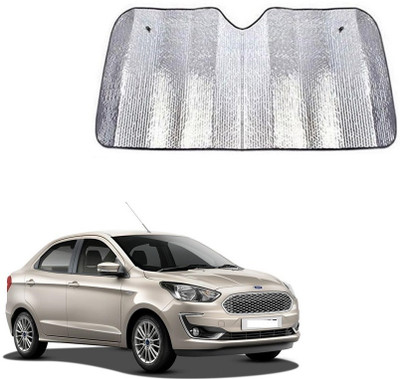 SPREADX Windshield Sun Shade For Ford Figo Aspire(Silver)