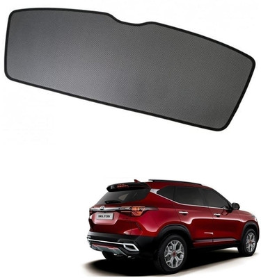 KOZDIKO Rear Window Sun Shade For Kia Seltos(Black)