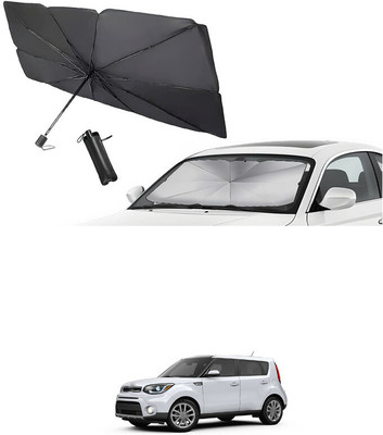 GONAMA Rear Window Sun Shade For Hyundai Universal For Car(Silver)