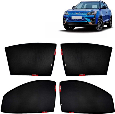 Kingsway Side Window, Rear Window Sun Shade For Mahindra XUV(Black)