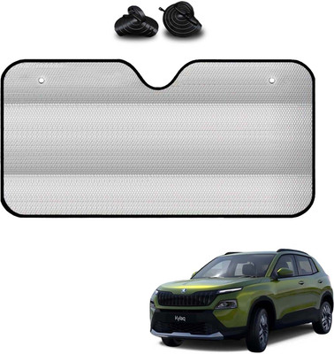 COSMOGEAR Windshield, Dashboard, Rear Window Sun Shade For Skoda Universal For Car(Silver)