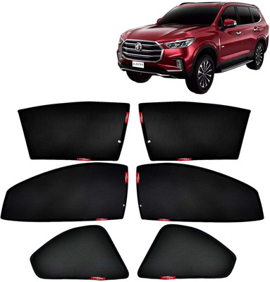 Kingsway Side Window, Rear Window Sun Shade For MG Hector(Black)