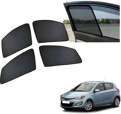 PEEPS STORE Side Window Sun Shade For Hyundai i20(Black)