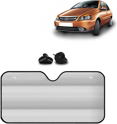 Kingsway Windshield, Dashboard, Rear Window Sun Shade For Tata Indigo CS(Silver)