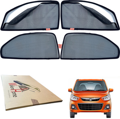 WolkomHome Side Window Sun Shade For Maruti Suzuki Alto K10(Black)
