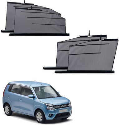 SS FOR YOUR SMART NEEDS Side Window Sun Shade For Maruti Suzuki Wagon R(Black)