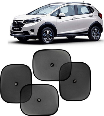 Kingsway Side Window, Rear Window, Windshield Sun Shade For Honda WRV(Black)