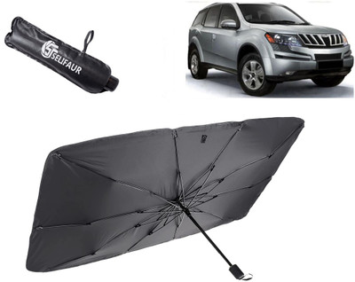 Selifaur Dashboard, Rear Window, Sun Roof, Windshield Sun Shade For Mahindra XUV 500(Black)