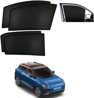 AuTO ADDiCT Side Window Sun Shade For Mahindra XUV(Black)