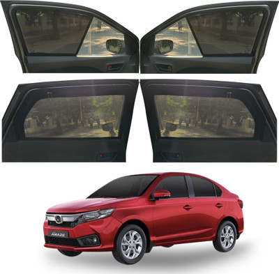 autoluxer Side Window Sun Shade For Honda Amaze(Black)