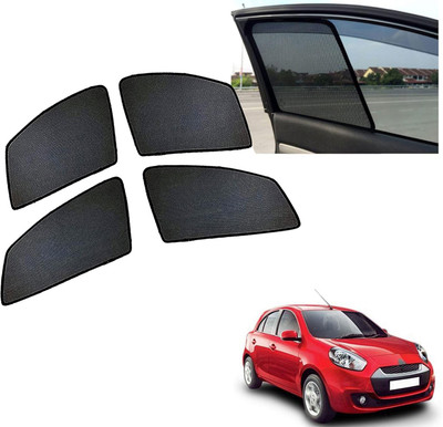 PEEPS STORE Side Window Sun Shade For Renault Pulse(Black)