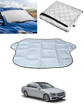 ABJD Windshield Sun Shade For Mercedes Benz E200(Silver)