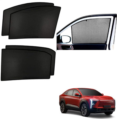 PEEPS STORE Side Window Sun Shade For Mahindra(Black)