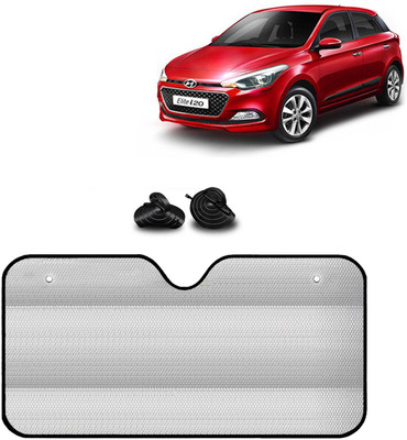 Kingsway Windshield, Dashboard Sun Shade For Hyundai Elite i20(Silver)