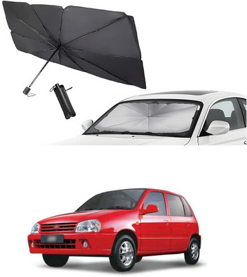 GONAMA Windshield Sun Shade For Maruti Suzuki Zen(Silver)