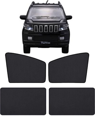 RAKRISH Rear Window, Side Window Sun Shade For Mahindra TUV 300(Black)