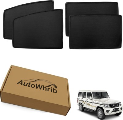 Autowhrib Side Window Sun Shade For Mahindra Bolero(Black)