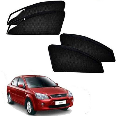 KUNTAIL ENTERPRISES Rear Window, Side Window Sun Shade For Ford Ikon(Black)