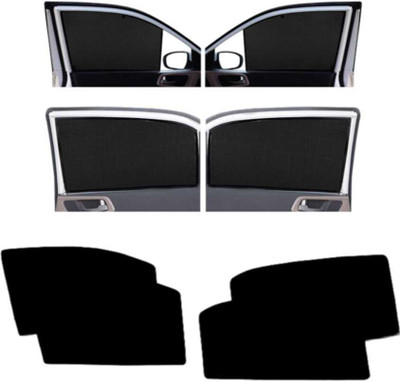 DreamRow Side Window Sun Shade For Mahindra XUV 700(Black)
