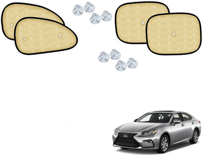 Automotive Prist Side Window Sun Shade For Lexus ES(Beige)