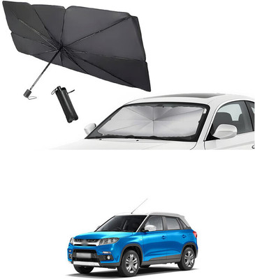 GONAMA Rear Window Sun Shade For Maruti Suzuki Vitara Brezza(Silver)