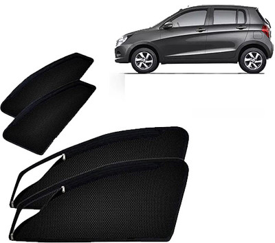 RAKRISH Rear Window, Side Window Sun Shade For Maruti Suzuki Celerio(Black)