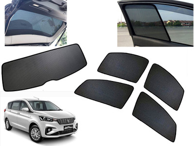 AUTO PEARL Side Window, Rear Window Sun Shade For Maruti Suzuki Ertiga(Black)