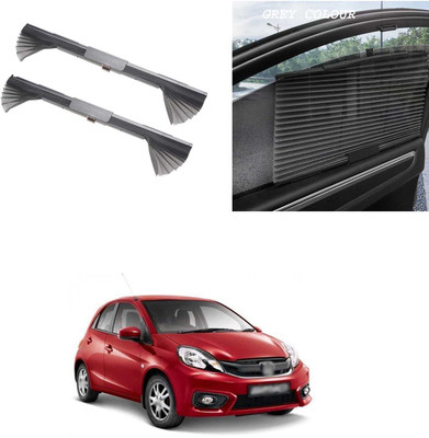 PRTEK Side Window Sun Shade For Honda Brio(Grey)