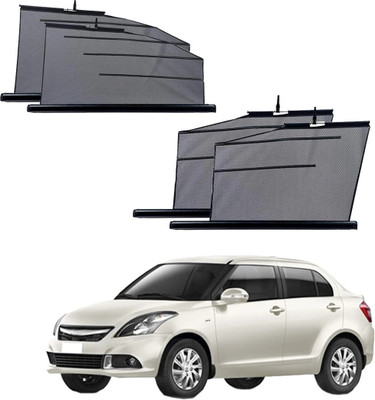 SS Zeeber Side Window Sun Shade For Maruti Suzuki New Dzire(Black)