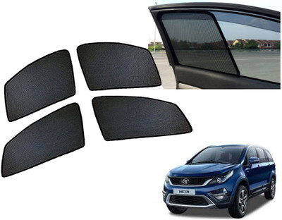 AUTO PEARL Side Window Sun Shade For Tata Hexa(Black)