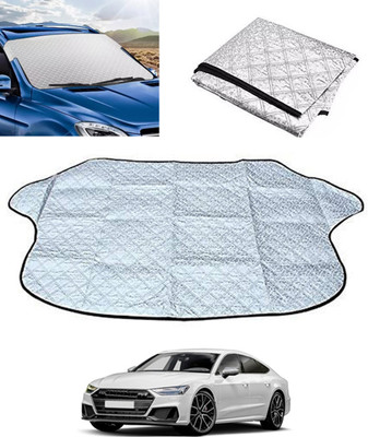 monolive Windshield Sun Shade For Audi S7(Silver)