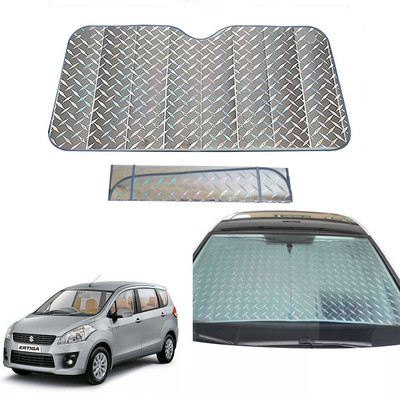 AUTO PEARL Dashboard, Windshield Sun Shade For Maruti Suzuki Ertiga(Grey)