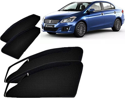 RAKRISH Rear Window, Side Window Sun Shade For Maruti Suzuki Ciaz(Black)