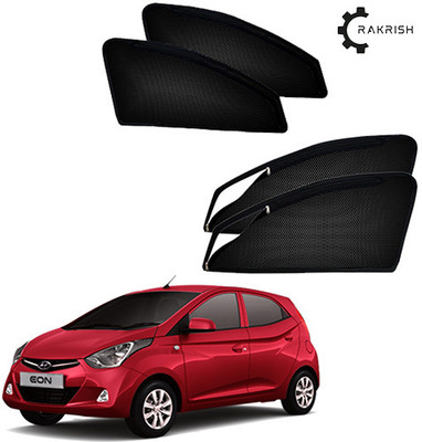 RAKRISH Rear Window, Side Window Sun Shade For Hyundai Eon(Black)