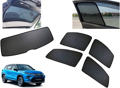 AUTO PEARL Side Window, Rear Window Sun Shade For Tata Hexa(Black)