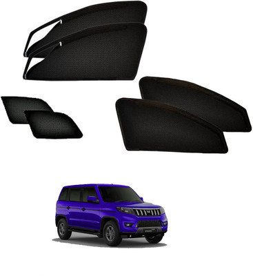 HARKRISH Side Window Sun Shade For Mahindra Bolero Neo(Black)
