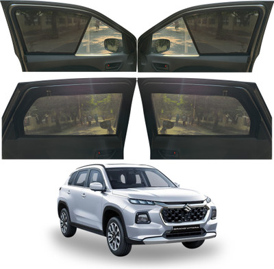 autoluxer Side Window Sun Shade For Maruti Suzuki Grand Vitara(Black)