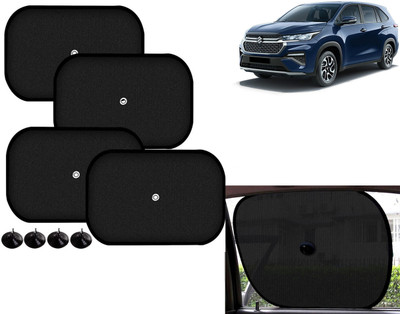 Selifaur Side Window Sun Shade For Maruti Suzuki Universal For Car(Black)
