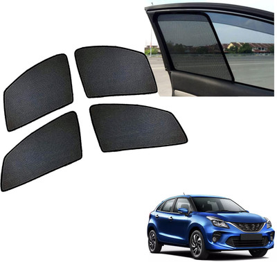 PEEPS STORE Side Window Sun Shade For Maruti Suzuki Baleno(Black)