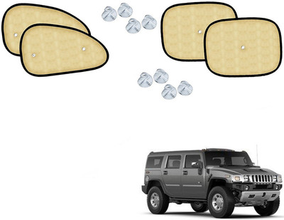 Automotive Prist Side Window Sun Shade For Universal For Car Hummer H2(Beige)