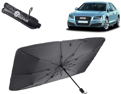 Selifaur Dashboard, Rear Window, Sun Roof, Windshield Sun Shade For Audi R8(Black)