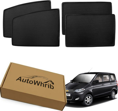 Autowhrib Side Window Sun Shade For Chevrolet Enjoy(Black)