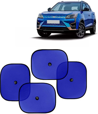 Kingsway Side Window, Rear Window, Dashboard, Sun Roof, Windshield Sun Shade For Mahindra XUV(Blue)